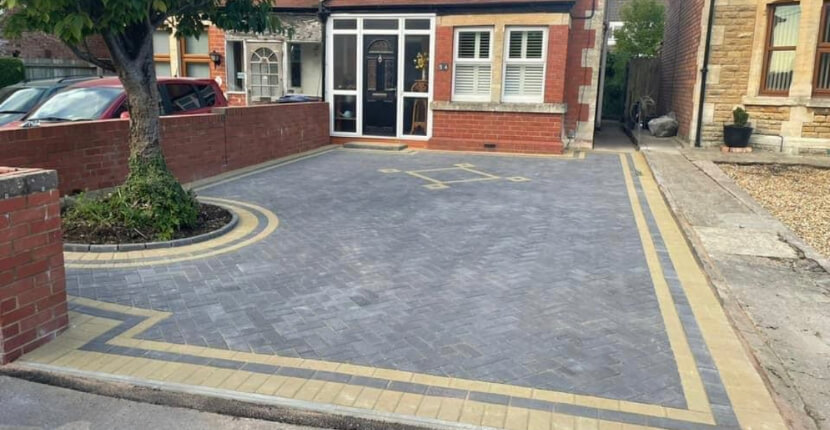 Block Paving Driveway Banner